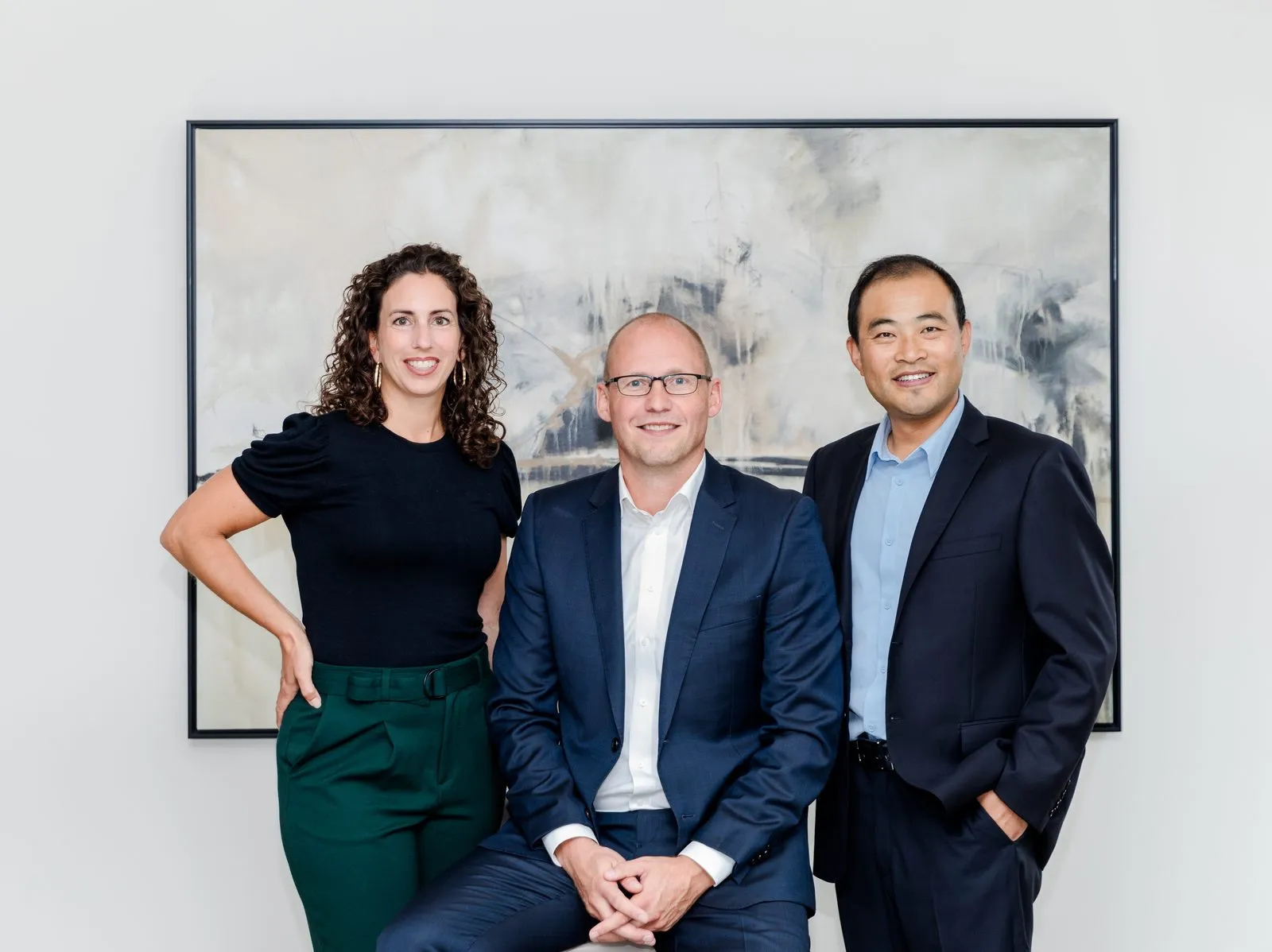 Jennifer Eisen, Erik Eisen and Jerry Zhang of Flow State Realty