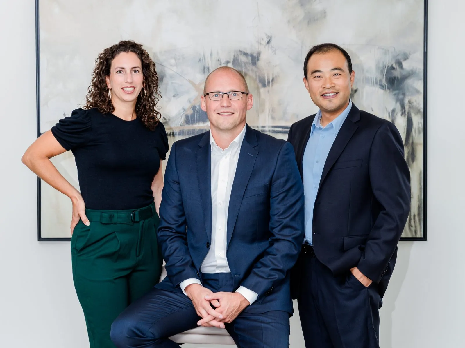 Jennifer Eisen, Erik Eisen and Jerry Zhang of Flow State Realty