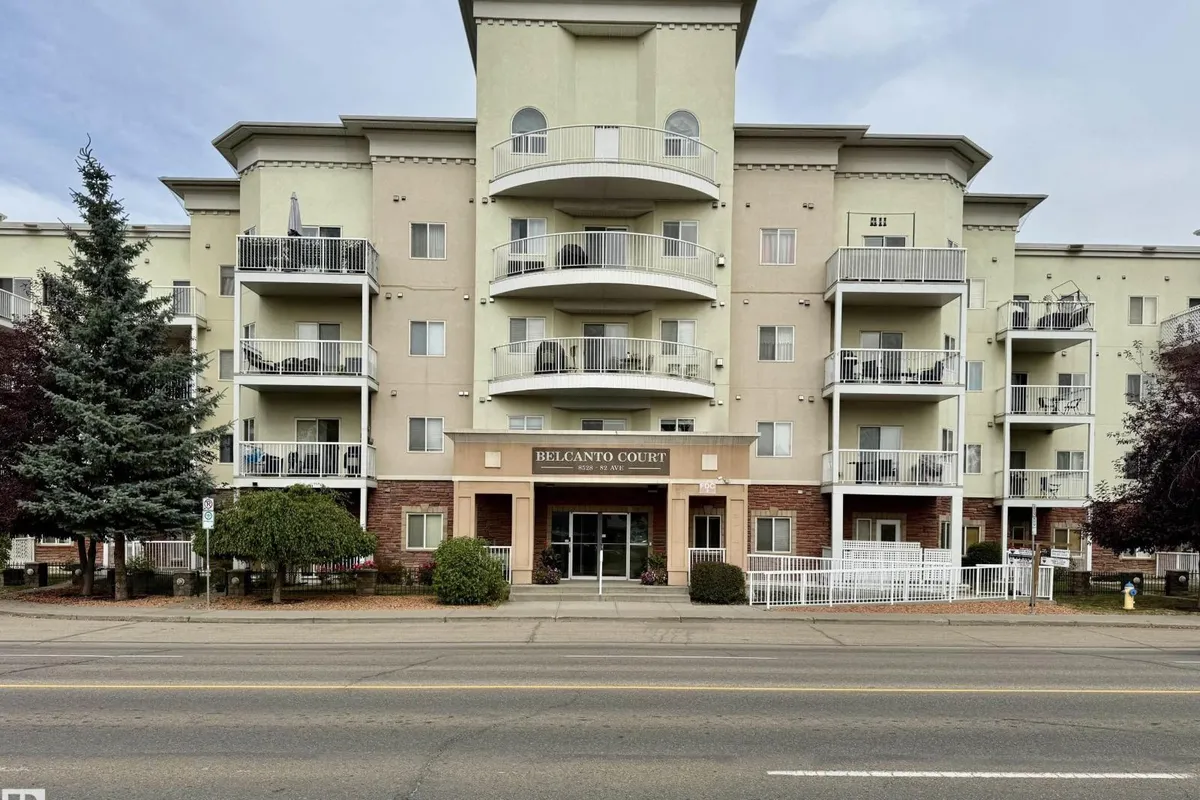 #203 8528 82 AV NW exterior